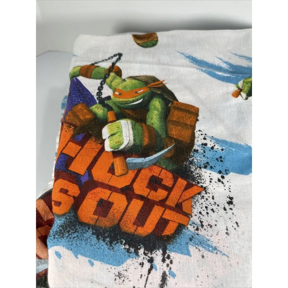 TEENAGE MUTANT‎ NINJA TURTLES Twin Flat And Fitted Sheets Nickelodeon 2013